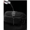 SELECOCO Lightweight Waist Outdoor Use Men's Water-Repellent Bag/Shoulder Bag, Crossbody, Small, (Black)