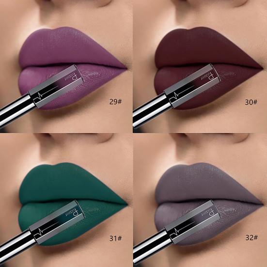 Balsamo per labbra idratante non secco Lucidalabbra opaco impermeabile senza sbavature 6 g Trucco labbra facile da colorare