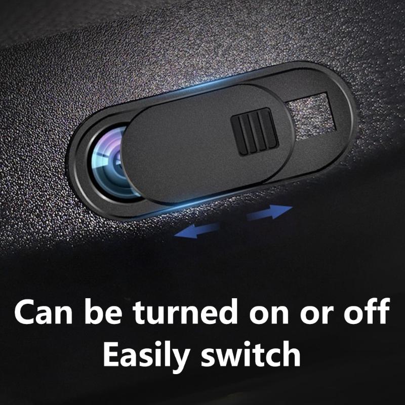 2pcs Fashion Webcam Privacy Cover Slide for Model 3 Y X S Car and Most Laptop Models Webcam Covers Slide Shield
