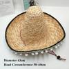 Sunscreen Sunscreen Hat 58~60cm Drawstring Unisex Cap Carnival Sharp Hat  Men Women Outdoor