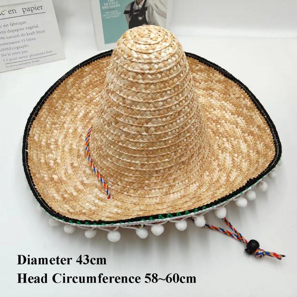 Sunscreen Sunscreen Hat 58~60cm Drawstring Unisex Cap Carnival Sharp Hat Men Women Outdoor