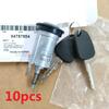 10pcs 94787854 Ignition Key Switch Lock Cylinder + 2 Key For Daewoo S6460003 S6460010 94787858