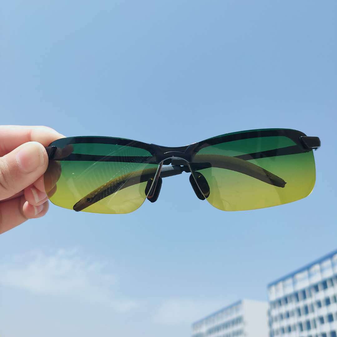 

1/2 шт. Мужские и женские поляризованные спортивные солнцезащитные очки для велоспорта, рыбалки, дневного и ночного видения, вождения, антибликовые очки, неполяризованные 1PC