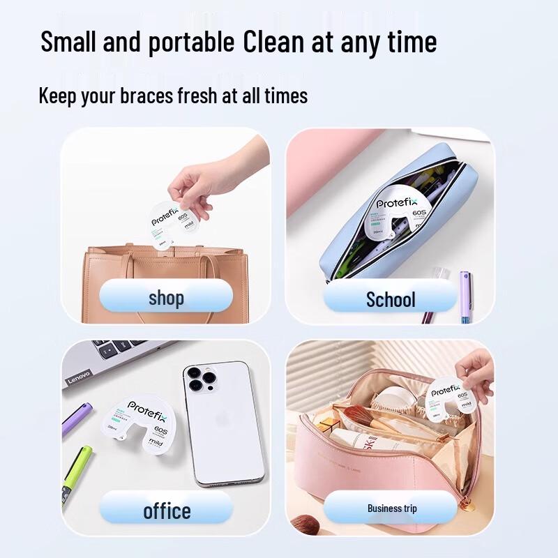 PROTEFIX Aligner & Denture Cleaning Tablets