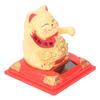 Glückliche Katze Dekoration Solar Power Arm Winken Glück Katze Dekorative Reichtum Begrüßung Katze Ornament