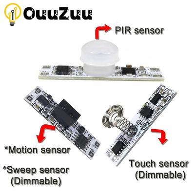 Touch-Schalter Kapazitives Modul 5V-24V 3A LED-Dimmkontrolllampen Aktive Komponenten Kurzstrecken-Scan-Sweep-Handsensor