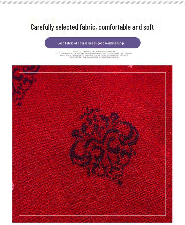 Elderly Women's Knitted Vest - Spring, Autumn & Winter Cardigan for Grandma and Mom