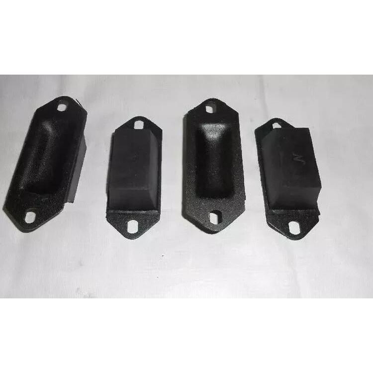 New Axle Bump Stop Rubber Kit 4 Pieces Jeep Willys Mb Gpw Cj2A Cj3A Cj3B Cj5 Cj6