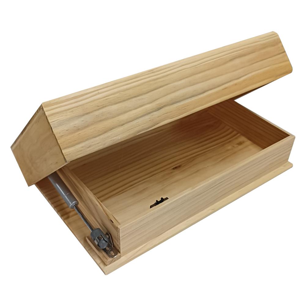 Étagère Flottante Dissimulée en Bois avec Compartiment Secret Étagère d'Exposition Murale Étagères Cachées pour Décoration Intérieure