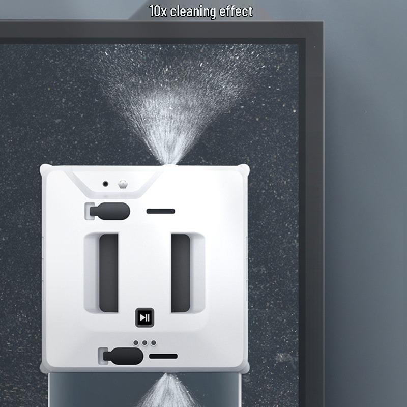 Robot Limpiacristales Eléctrico Inteligente con Mando a Distancia