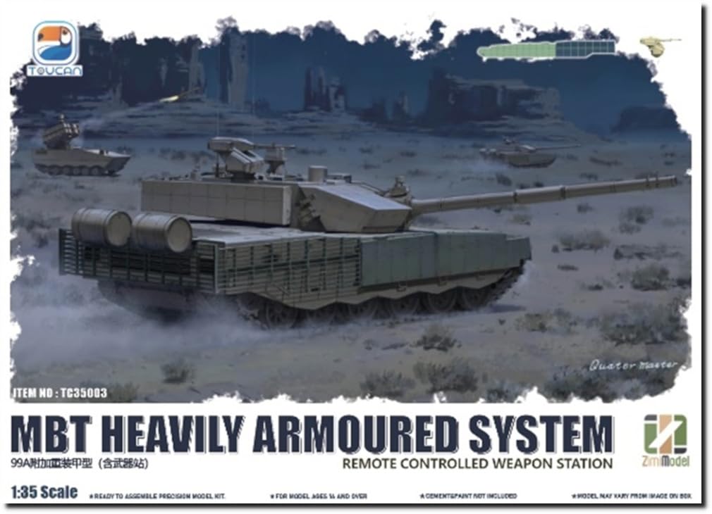 

Zimi Model Китайский ОБТ Пластиковая модель TC35003 1/35 ZTZ-99A (с RCWS) (танк)