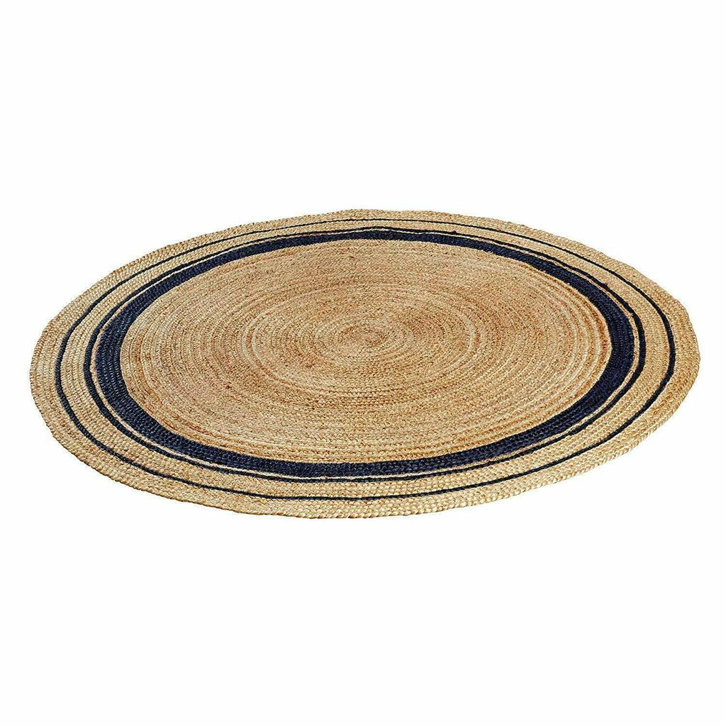 Natural Jute Rug Round Handmade Rug for Any Space Look Rustik Decor For Any Space