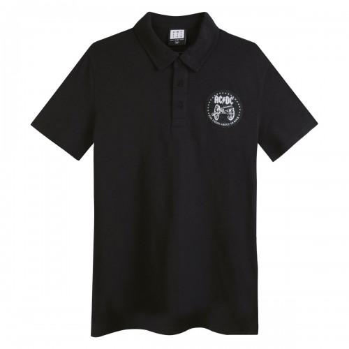 Amplified Mens For Those About To Rock AC/DC Polo Shirt