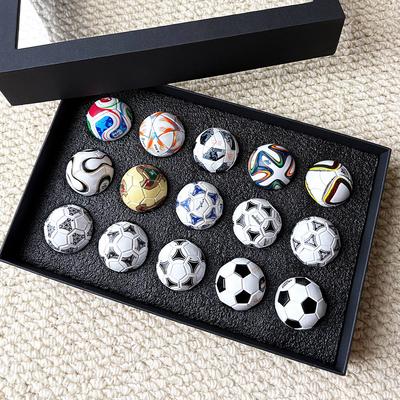 Mini fotbalový míček Sada 3,8 cm 2026 USA-Mexiko-Kanada Turnaj Suvenýr Dárek pro fanoušky