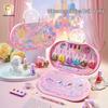 Colorful Peel-off Nail Polish & Magnetic Nail Art Kit for Kids - Princess Makeup Birthday Gift Set