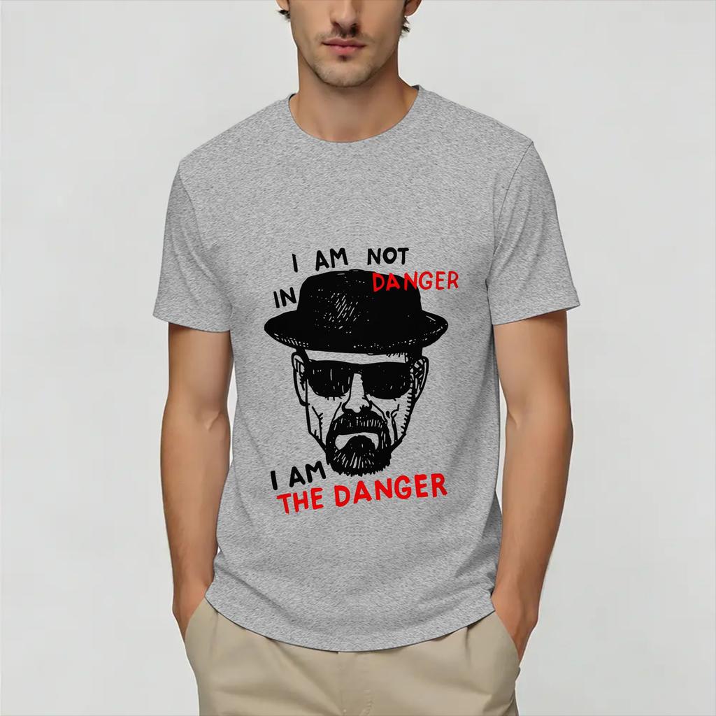 Unisexs TShirt Breaking Bad Casual Pure Cotton Tee Shirt Short Sleeve T Shirt Crewneck Tops Big Size