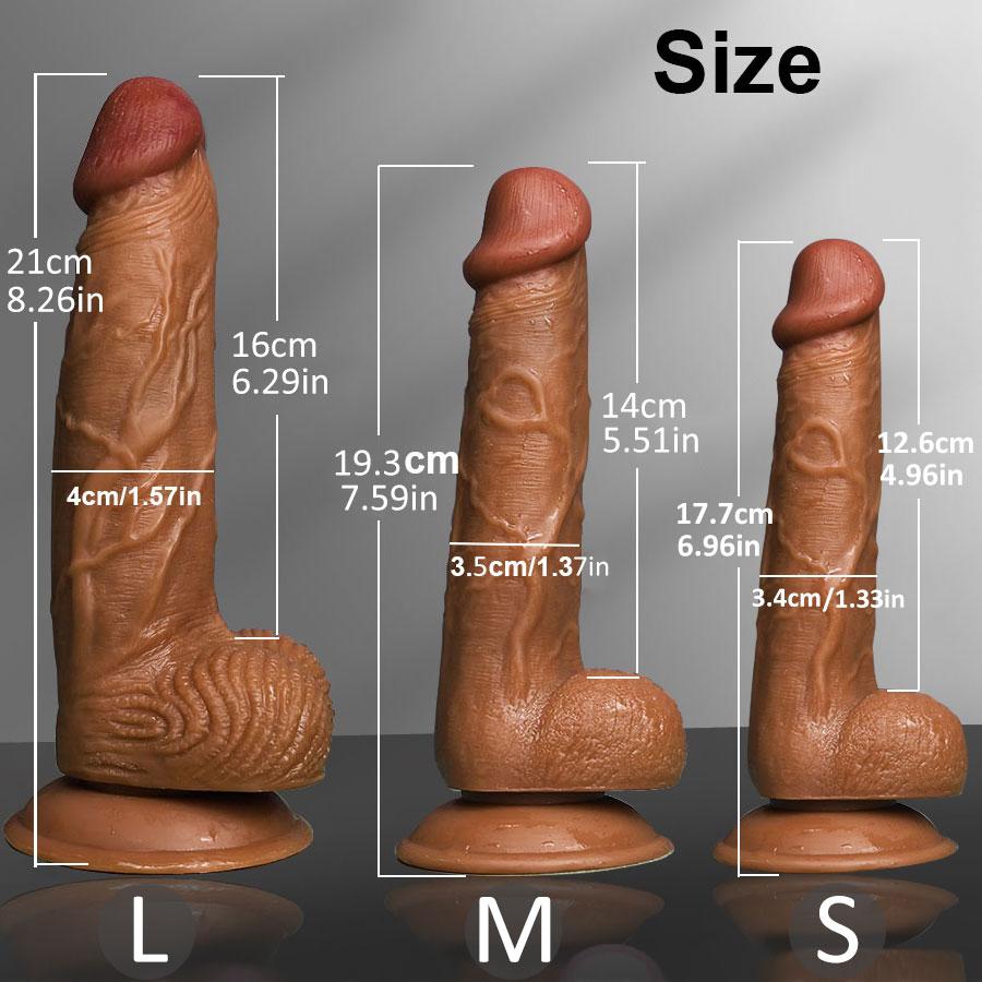 Realistic Huge Dildo for Woman Suction Cup Soft Skin Feeling Penis Sexy Toy Female Masturbator Vaginal Anal Toys for Adult 18+
