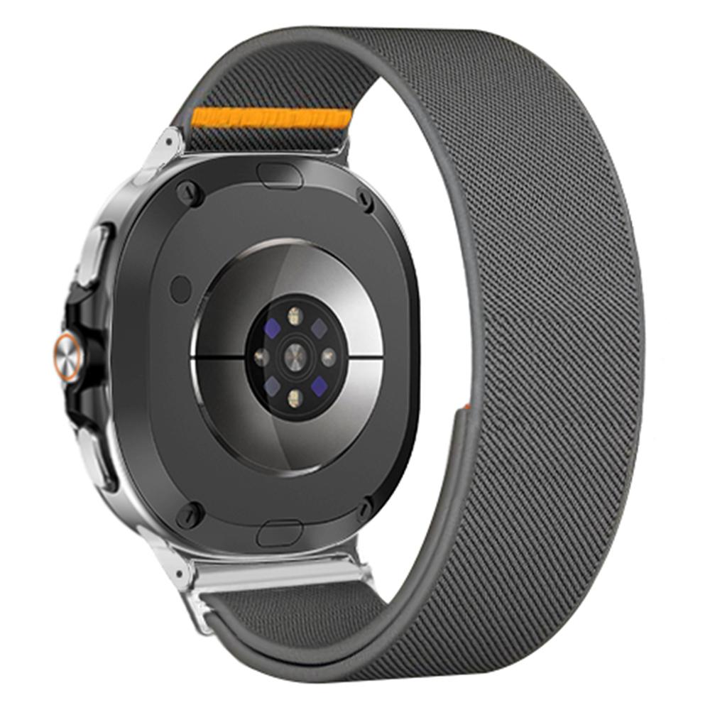 Nylon Watch Band for Samsung Galaxy Watch8 44mm/40mm/Watch8 Classic 46mm Adjustable Elastic Replacement Strap