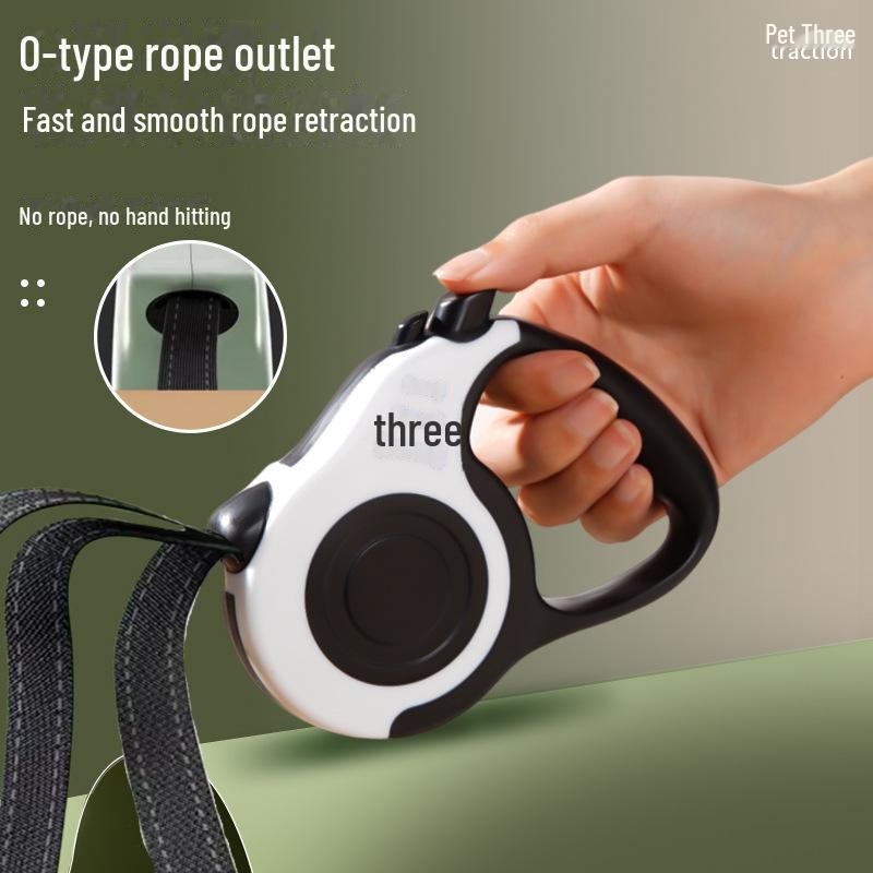 Retractable Dog Walking Leash for Small & Medium Pets - Anti-Breakaway, Suitable for Dogs & Cats