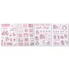Heart Decoration Sticker Pink Flash Point Sticker Decorative Sticker Diary Stickers Anime Stickers