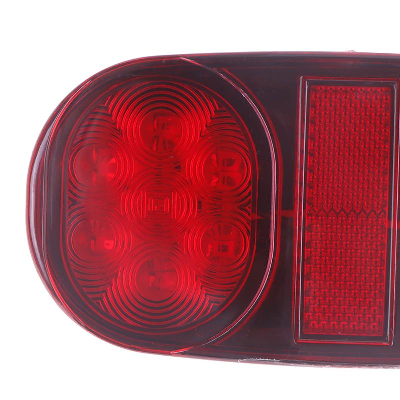 1Pc 28Led 12V Car Truck Led Rear Tail Light Warning Light Lamp Turn Signal Indicator Waterproof Brake Light For Trailer Caravans