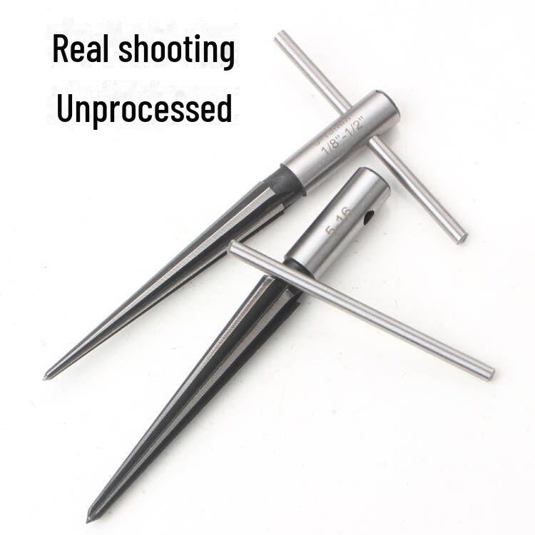 Woodworking T-Type Hand Reamer: Taper, Chamfer, and Hole Opener Tool