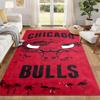 Tappetino d'ingresso Chicago Bulls per Soggiorno o Camera da Letto Tappetino Protettivo Sotto Sedia Decorazione Ufficio Regalo di Natale Regalo di Compleanno