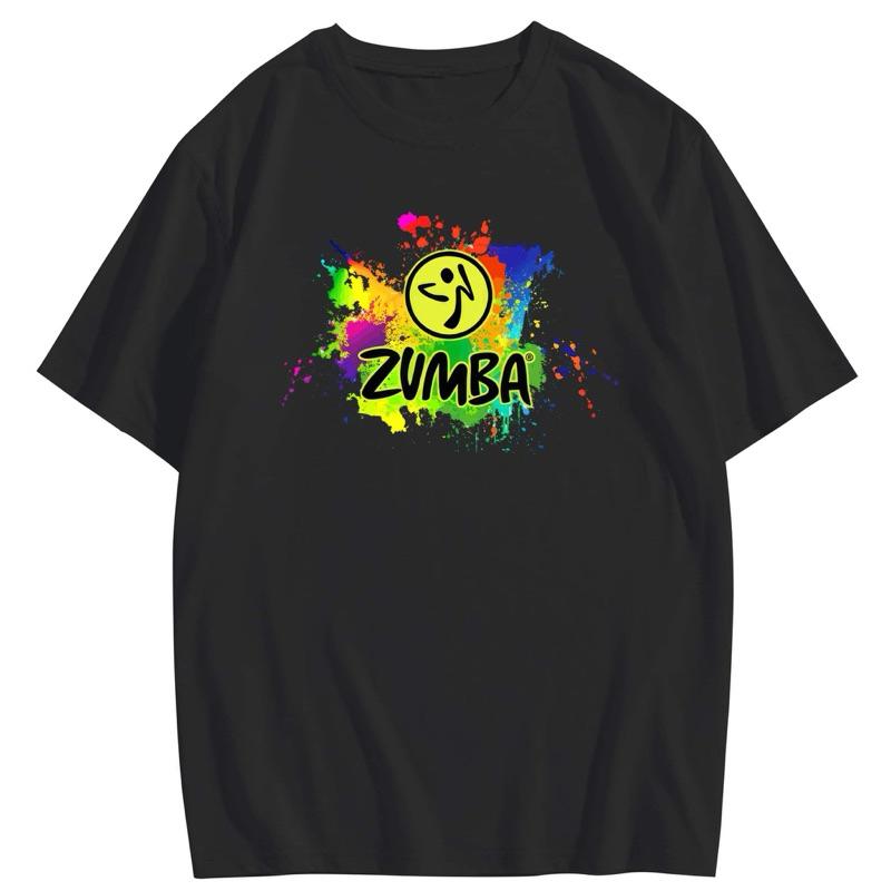 Tricou I Love Zumba Dance Heart Haine pentru femei Funny Letter Femme topuri de moda tricou supradimensionat