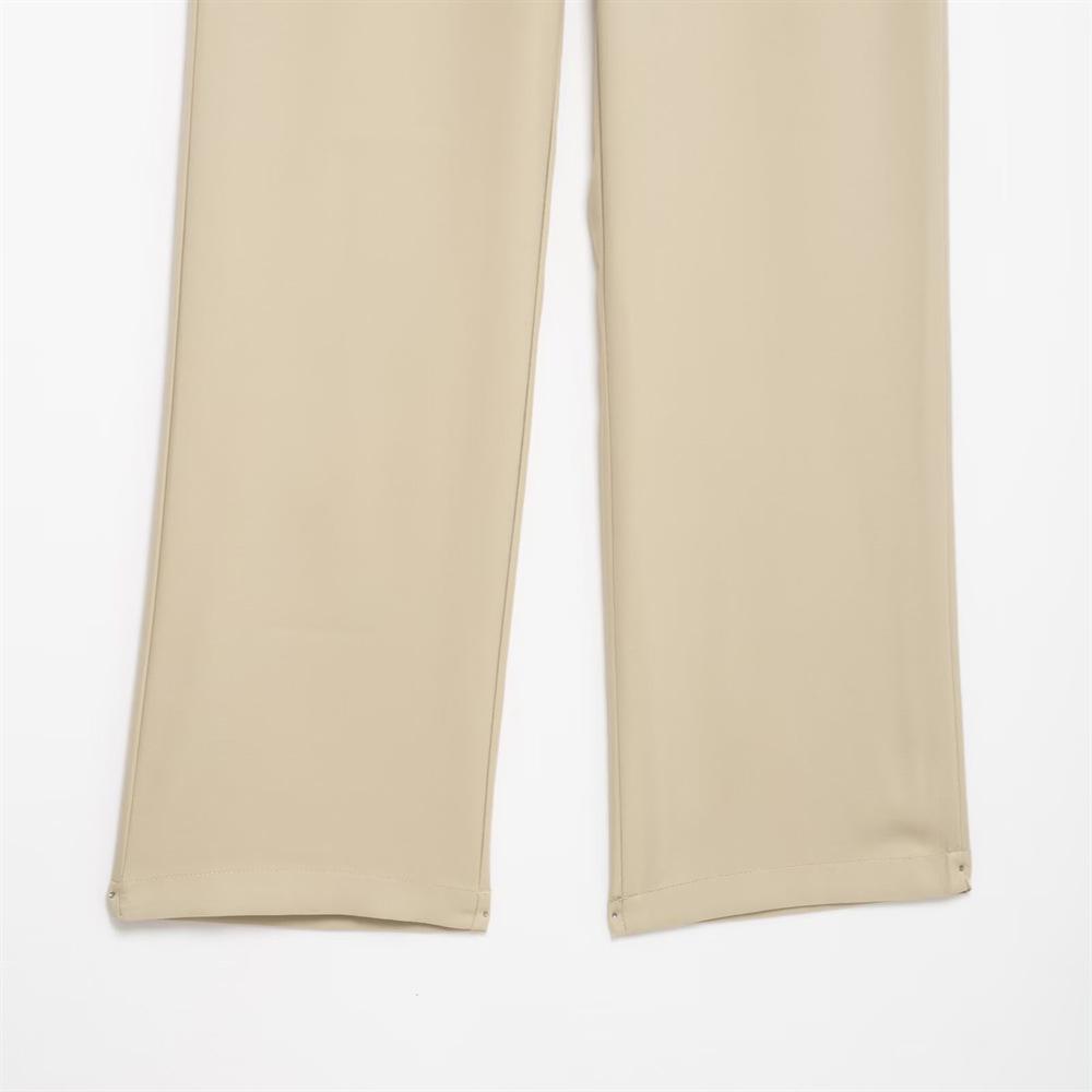 Spring 2025 Women's Versatile Wide-Leg High-Waist Casual Pants - Slimming & Loose Drape Design