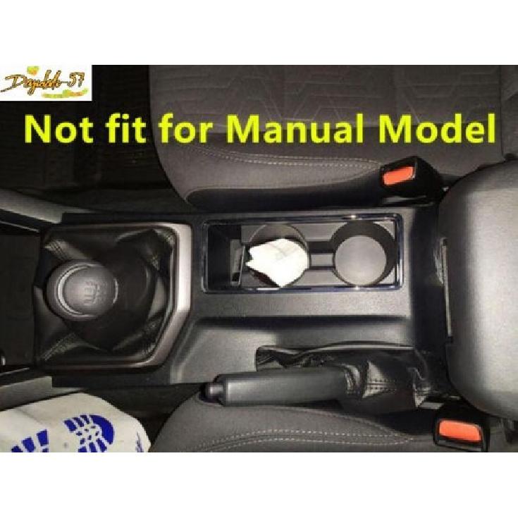 Carbon Fiber For Toyota Tacoma 2016- Printed Console Gear Panel Cover Trim