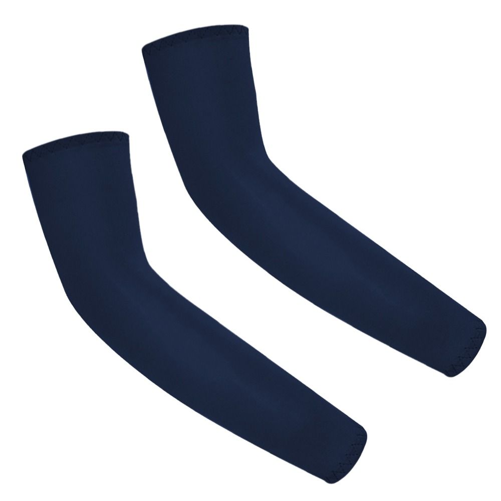 1 Pair Kids Sports Cooling Arm Sleeves Cover Sun UV Protection For 5-12 Years Girls Boys Elastic Ice Cuff Cycling Arm Warmer