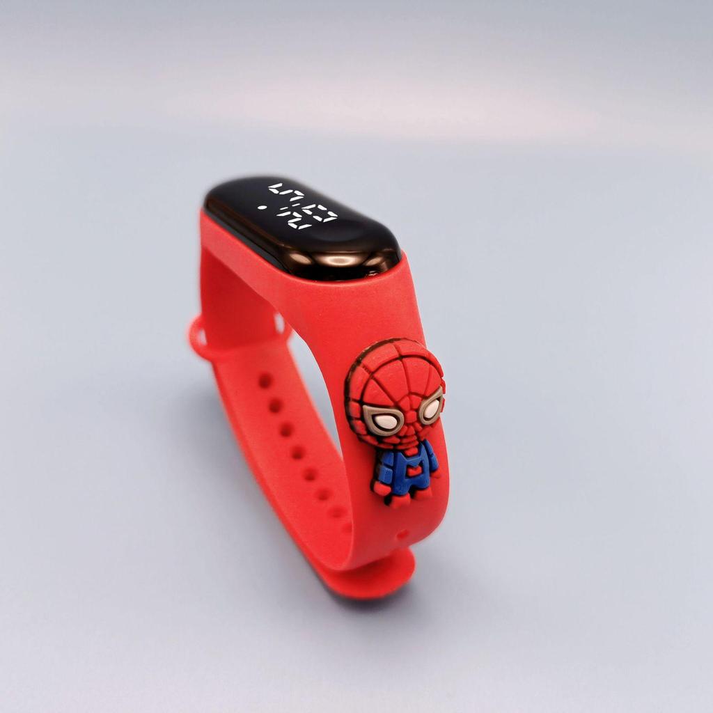 Vodotěsné LED dotykové kreslené hodinky pro děti a dospělé - Studentský sportovní náramek dárek