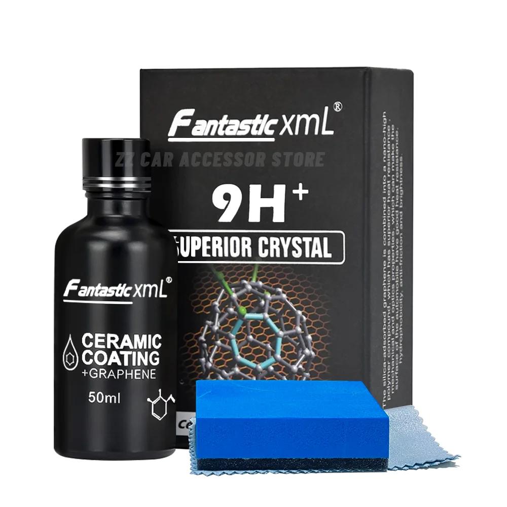 

50 мл нанокерамического покрытия графен 9H Pro гидрофобная защита краски автомобиля высокая термостойкость устойчивость к царапинам