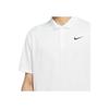 Nike Dri-Fit Victory Solid Logo Print Quick-Dry Breathable Short Sleeve Polo Men Tops White DH0823-100
