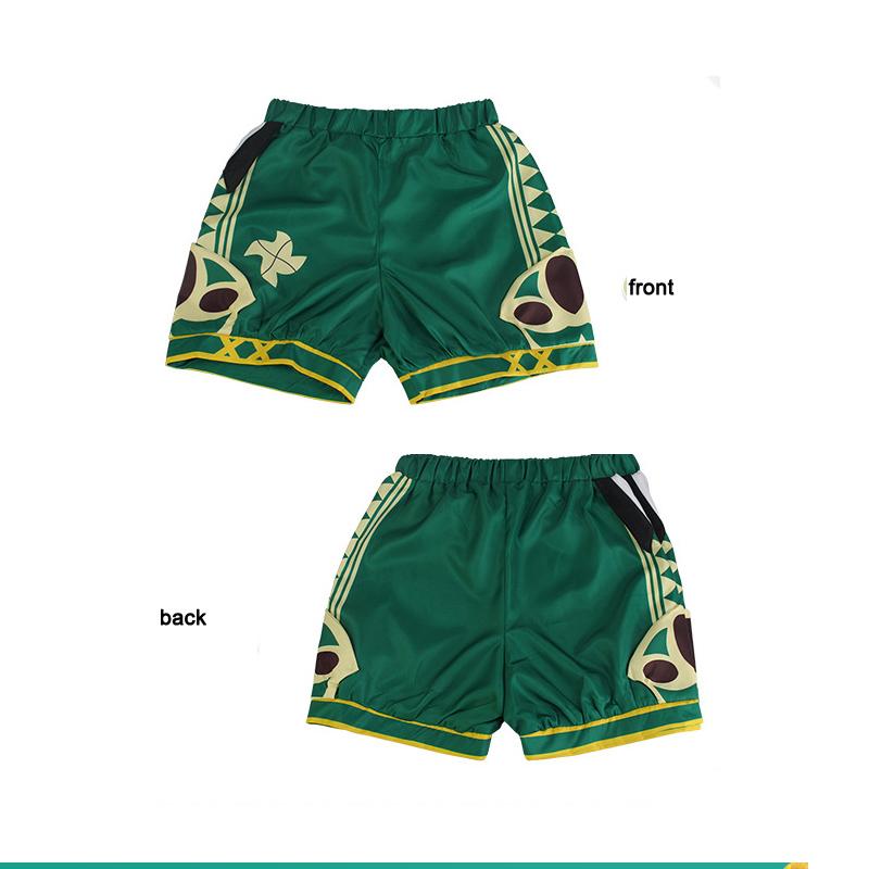 Genshin Impact Cosplay Game Anime Project Venti Cosplay Costumes Women's Cloak Top Shorts Belt Socks Tie Full Set