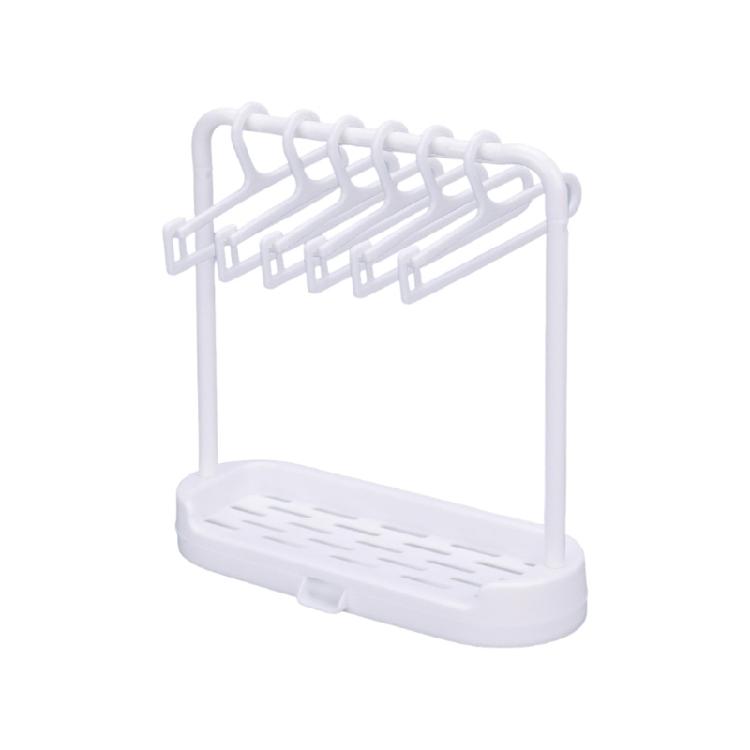Anime Doll Wardrobe Organizer with Hanger Stable Frame Easy Assembly Multiuse Presentation For Collectible Doll Apparel