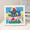 High-End Diamond Painting Diy Van Gogh Starry Sky Cat Creative Handmade Toy Table Decoration Diamond Painting With Frame