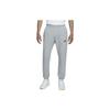 Nike Logo Embroidered Knit Joggers with Drawstring Closure Men Bottoms Grey DD4677-063