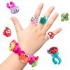 Kids DIY Silicone Bracelet Ring Kit Cartoon Animal Creative Educational Toy Gift for Toddlers
