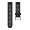 22mm Two-tone Soft Silicone Hollow Watchband Strap for Samsung Galaxy Watch 46mm