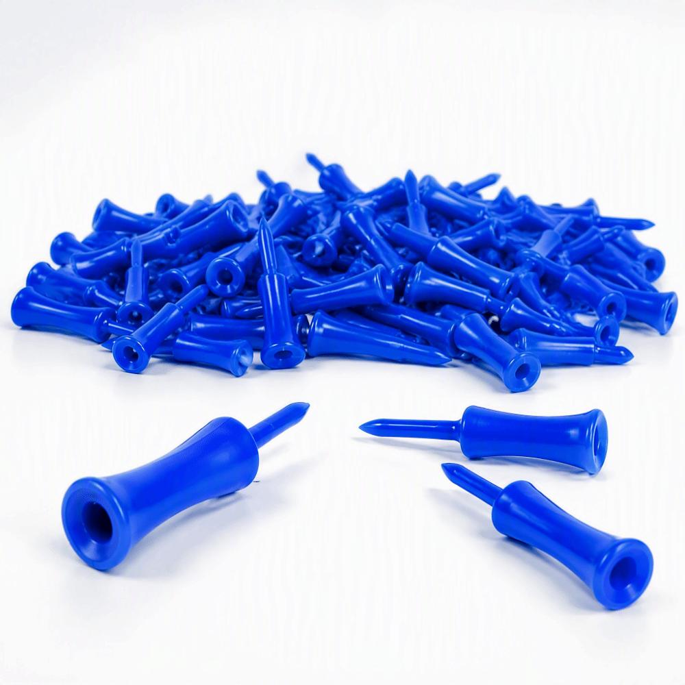 100pcs 68mm Length Step Down Golf Tees 1 1/4 Inch Size Castle Golf Tees For Women