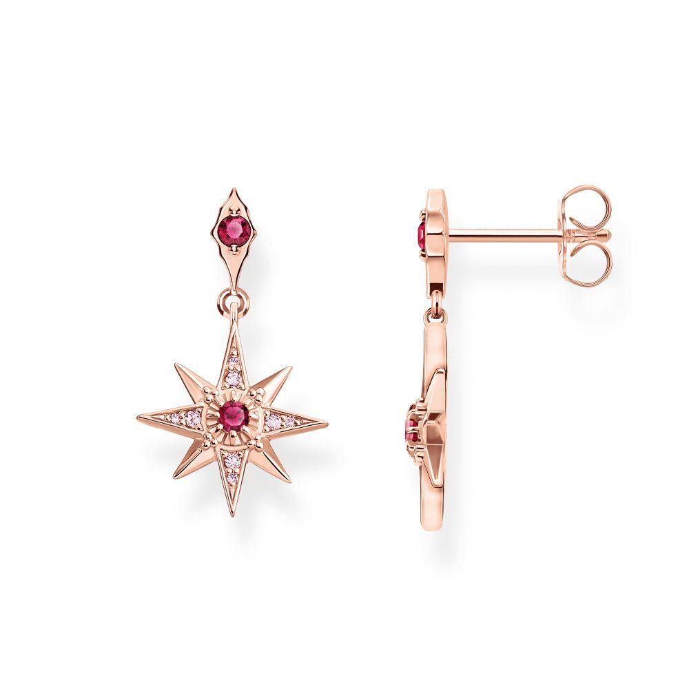 Pink Star Earrings H2076-626-10