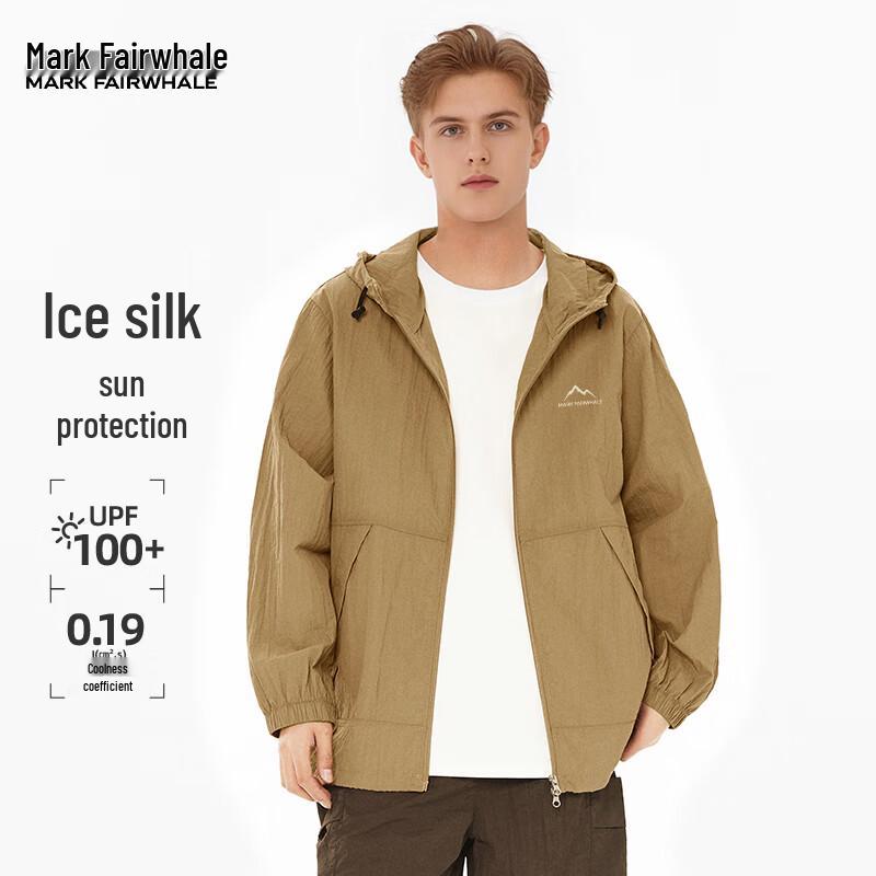 Mark Fairwhale Men's Outdoor Fishing UPF100+ Ice Silk Sun Protection Jacket