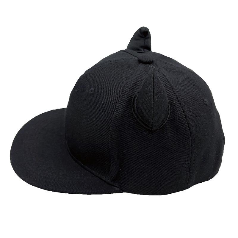 European and American Parent-child Devil Corner Decorative Baseball Cap Cap Cap Sun Hat Outdoor Sports Hat Personalized Flat Edge Hat