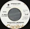 7inch Record BEAUTIFUL MORNING  Springtime P3803PROMO CAPITOL RECORD 1973 US Pop Used