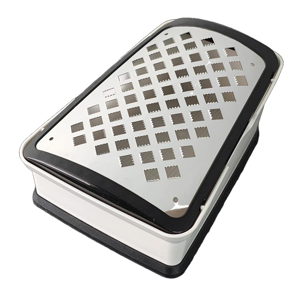 Professional Grater V Made in Cheese Grater with Stainless Steel (with drainer) Japan, Drainer, Ginger, Garlic, Parmesan, Lemon, Yuzu,