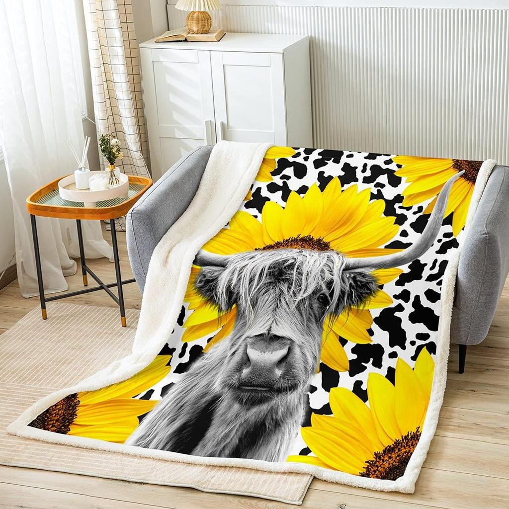 Red Rose Blanket Soft Fleece Throw Black Background Romantic Design Home Decor Gift for Her