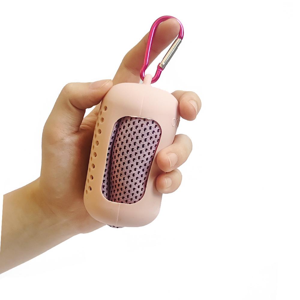 Damen Schnelltrocknendes Kühl-Sporttuch - Eis-Seide für Outdoor-Fitness