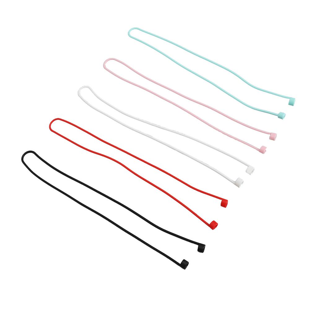 10pcs Sound Aids Holder Prevent Fall Off 5 Colors Silicone Sound Amplifer Lanyard for Seniors