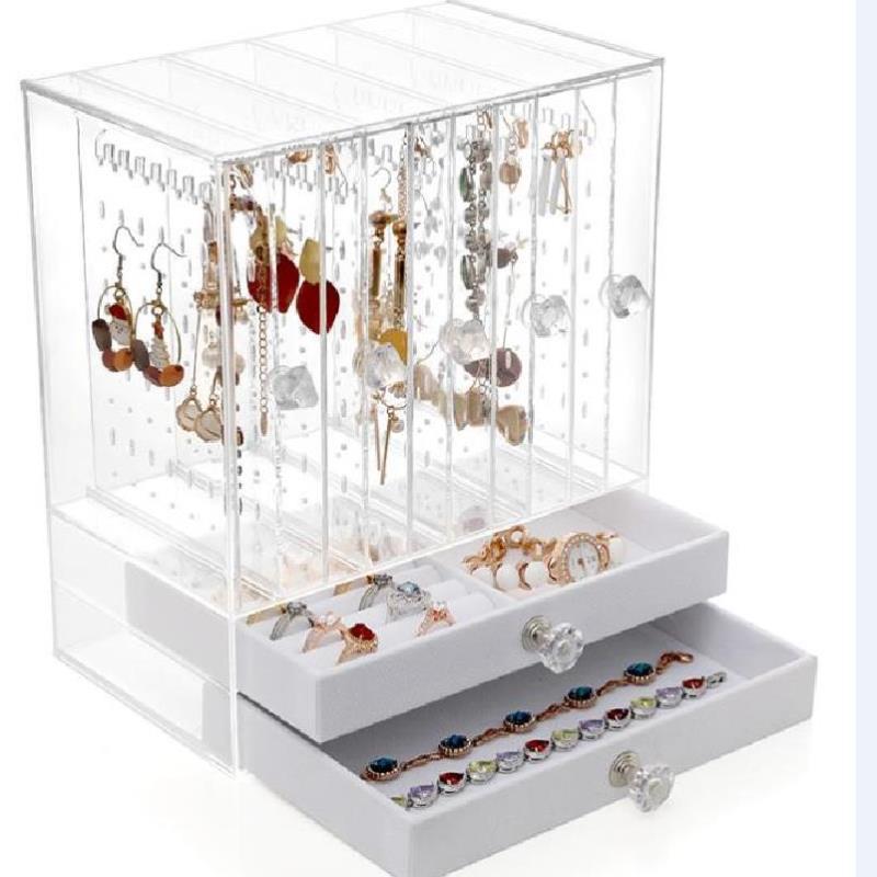 In Stock: Transparent Earring & Hair Accessory Storage Display Box